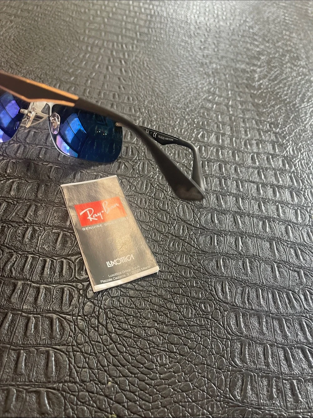 Ray Ban Black Men’s Sunglasses Polarized #RB3550